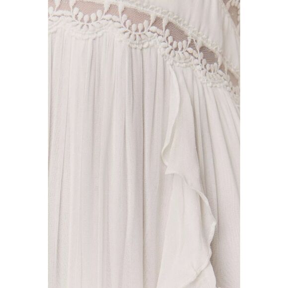 Anthropologie Rococo Sand Mia Long-Sleeve Ruffled Maxi Dress $545 - Picture 4 of 8